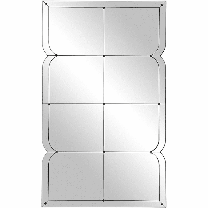 Uttermost 09903 Calgary Modern Aged Gold Oversized Wall Mirror UTT09903