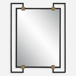 Uttermost 09957 Ivey Contemporary Wall Mounted Mirror