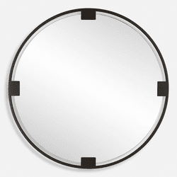 Uttermost 09986 Cornelia Contemporary Antiqued Bronze Mirror
