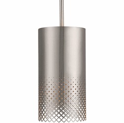 Uttermost 21568 Manheim Contemporary Satin Nickel Mini Hanging Lamp