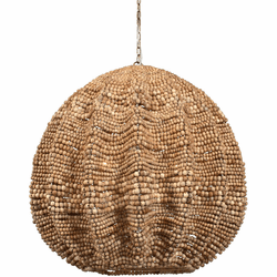 Uttermost 21611 Kauri Contemporary Antique Brass Hanging Lamp
