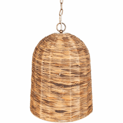 Uttermost 21615 Rotorua Modern Antique Brass Lighting Pendant