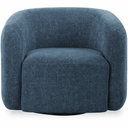 Uttermost 23918 Junie Modern Swivel Barrel Chair