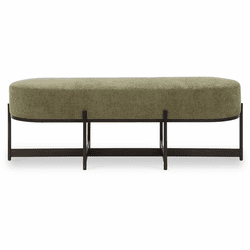 Uttermost 23924 Merino Modern Fabric Bench