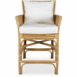 Uttermost 23936 Pacific Contemporary Uttermost Pacific Rattan Counter Stool