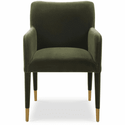 Uttermost 23941 Conifer Contemporary Uttermost Conifer Moss Dining Arm Chair