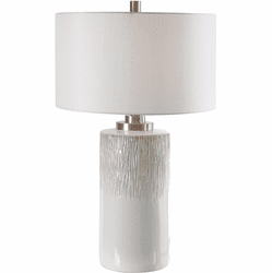 Uttermost 26354-1 Georgios Cylinder Table Lamp