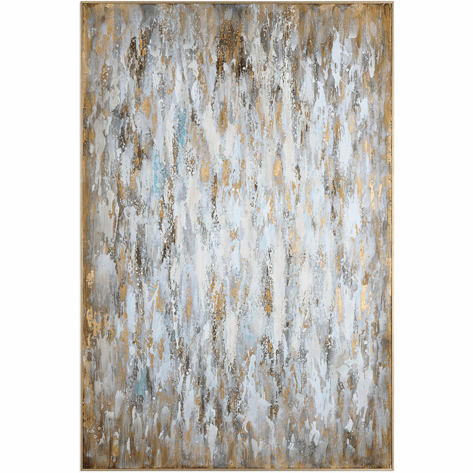 Uttermost 31408 Bright Morning Contemporary Gold Leaf Wall Decor UTT