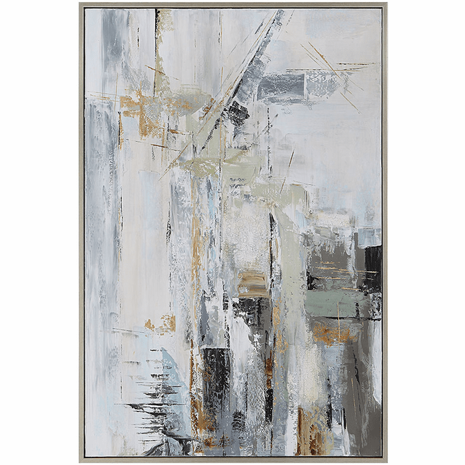 Uttermost 41442 Natural Springs Contemporary Hand Painted Canvas Wall