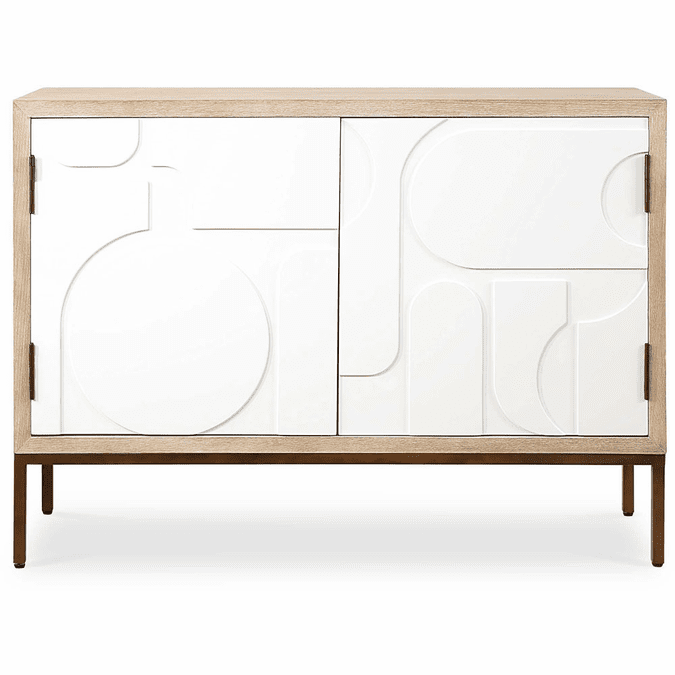 Uttermost 50129 Weimar Modern 2-Door Cabinet