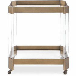 Uttermost 50156 Giselle Modern Bar Cart