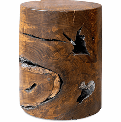 Uttermost 50157 Rafe Contemporary Wooden Accent Stool