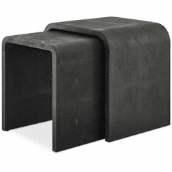 Uttermost 50164 Interpose Contemporary Side Table (set of 2)
