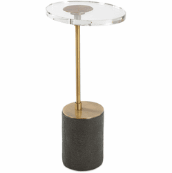 Uttermost 50176 Kaufman Contemporary Crystal Accent Table