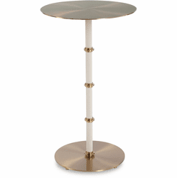 Uttermost 50181 Cyprus Contemporary Brass Accent Table