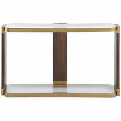 Uttermost 50202 Ryles Contemporary Glass Console Table