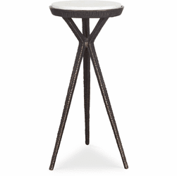 Uttermost 50214 Tilton Contemporary Marble Accent Table