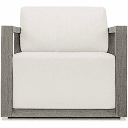 Uttermost 53002 Remsen Contemporary Outdoor Gray Lounge Chair