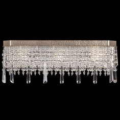 Varaluz 270B03TR Barcelona Transcend Silver 21" Bath Wall Sconce