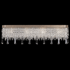 Varaluz 270B04TR Barcelona Transcend Silver 27" Bathroom Lighting Sconce