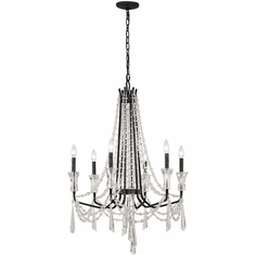Varaluz 270C06OX Barcelona Onyx Hanging Chandelier