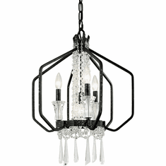 Varaluz 270P04OX Barcelona Onyx 18" Pendant Lamp