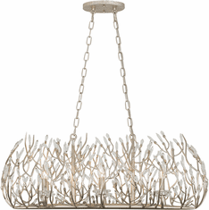 Varaluz 271N06GD Bask Gold Dust 36" Island Lighting