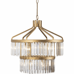 Varaluz 297P09HG Social Club Havana Gold Hanging Light