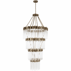 Varaluz 309C30HG Matrix Contemporary Havana Gold 95" Drop Lighting Fixture