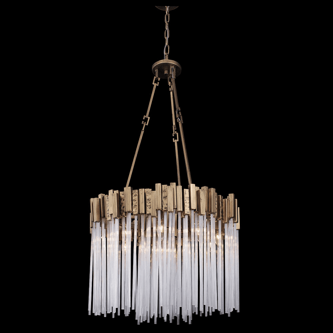 Varaluz 309P09HG Matrix Modern Havana Gold 25" Lighting Pendant