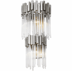 Varaluz 309W02LRN Matrix Contemporary Rainy Night Lighting Sconce