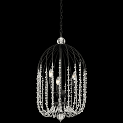 Varaluz 343F03MB Voliere Contemporary Havana Gold Hanging Lamp