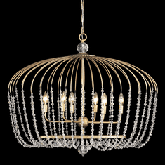 Varaluz 343N06HG Voliere Modern Havana Gold Pendant Light Fixture