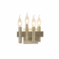 Varaluz 357B04LBB Collette Antique Brass Lighting Sconce