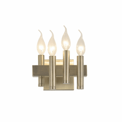 Varaluz 357B04RBB Collette Antique Brass Lamp Sconce