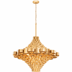 Varaluz 369F17AGCB Totally Tubular Contemporary Antique Gold / Carbon Black Entryway Light Fixture