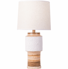 Varaluz 398T01AADQZ Tilde Modern Apothecary Gold / Orange Quartz Table Lamp