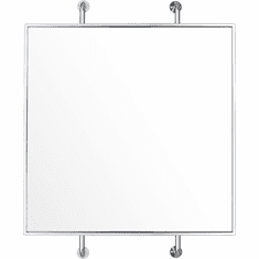 Varaluz 4DMI0104 Tycho Modern Polished Nickel Wall Mirror