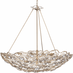 Varaluz 500P10HGOB Ethereal Rose Modern Havana Gold Ombre 40" Hanging Light