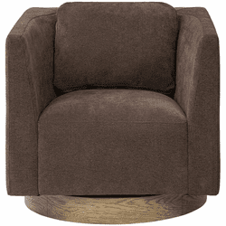 Varaluz 509CH30B Fullerton Contemporary Harvest Oak / Chocolate Accent Chair
