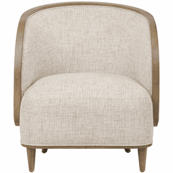 Varaluz 510CH28B Hayworth Contemporary Harvest Oak / Sand Accent Chair