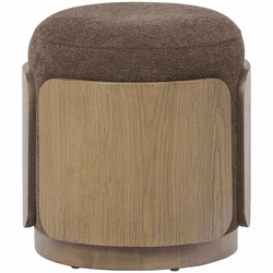 Varaluz 513CH17C Hutton Modern Harvest Oak / Chocolate Ottoman