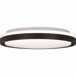 Vaxcel C0315 Ellie Contemporary Bronze LED Ceiling Light Fixture