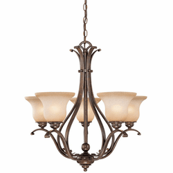 Vaxcel CH35405RBZ-B Monrovia Royal Bronze Chandelier Lighting