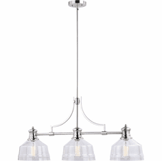 Vaxcel H0221 Beloit Modern Satin Nickel Island Lighting
