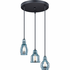 Vaxcel P0249 Mille Contemporary Oil Rubbed Bronze Multi Ceiling Light Pendant