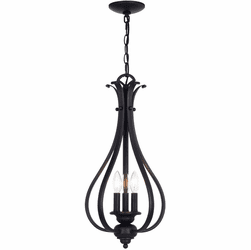 Vaxcel P0382 Monrovia Oil Rubbed Bronze Foyer Lighting Fixture