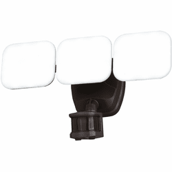 Vaxcel T0615 Theta Bronze LED Dusk To Dawn Motion Sensor Sconce Lighting