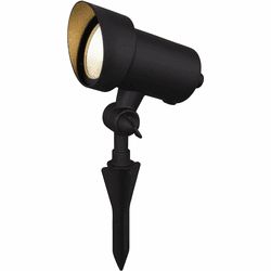 Vaxcel T0754 Low-Voltage Flood Contemporary Black LED Flood Light