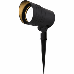 Vaxcel T0755 Low-Voltage Flood Contemporary Black LED Flood Lighting
